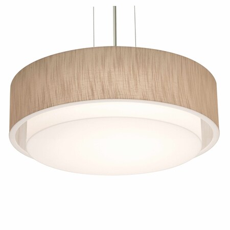Afx Sanibel 18'' Pendant - Jute Shade SAP1824MBSN-JT